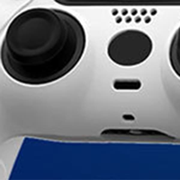 Gamepad Silikonfodral Skydd Halkskydd Gamepad Skyddsfodral för PS5 Spelkontroll Vit