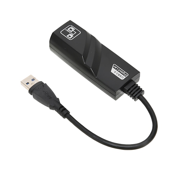 USB 3.0 Ethernet-adapter 1 Gbps overføring Bred anvendelighet Bryter Ethernet-adapter for bærbar PC nettbrett