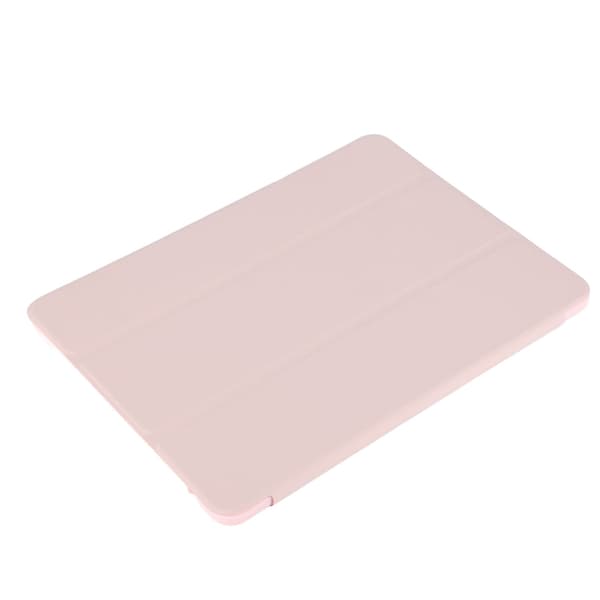 10,2 tums skyddsfodral för surfplatta med pennfack, heltäckande skydd, rosa, stötsäkert, robust fodral för IOS-surfplatta