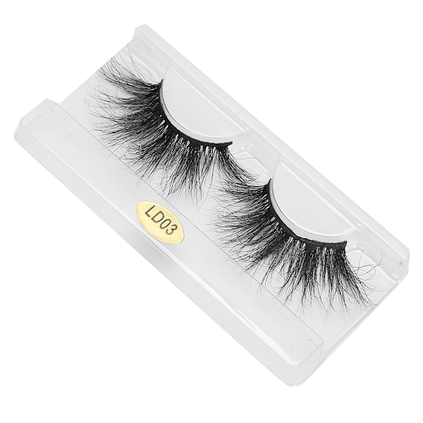 5D 25mm Falska Ögonfransar Makeup Falska Ögonfransar Fluffy Curling Långa Falska ÖgonfransarLD03