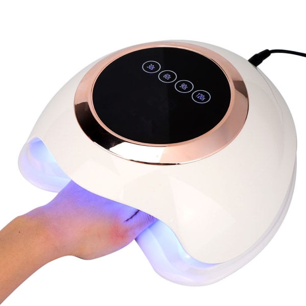 88W 30 stk LED UV Lampe Manicure Nail Gel Tørremaskine med Timer 100-240VEU stik