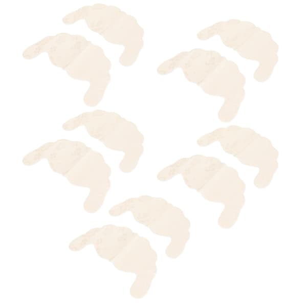 5 par brystløft brystvortedeksler Engangs pustende selvklebende blonde brystløft pasties tape Khaki
