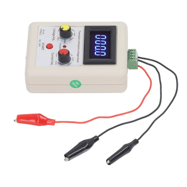 Spændingsmodstandstester Digital spændingskapacitetsdetektor til Diode MOS Triode Transistor 120V-2700V Blåt Display