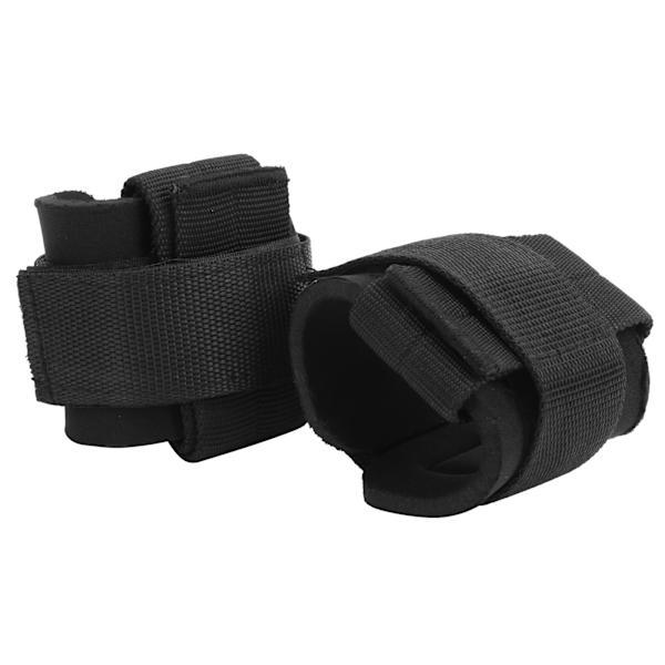 Unisex tyngdlyftning handledsstöd bälte fitnessövningar handledsskydd bälte svart