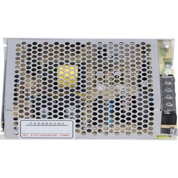 12V 6A 72W Switching Strømforsyning, 110-220V AC/DC Konverter, Metalkabinet - S-75-12