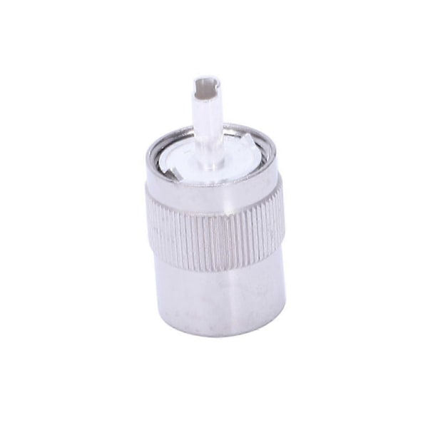10 st Kontakter UHF hane PL259 kontakt löd RG8 RG213 LMR400 7D-FB kabel silver
