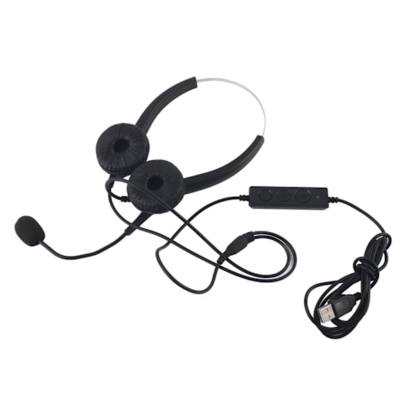 VH530D-USB Kundeservicehodesett for kundesenter med håndfri hodetelefon for PC-datamaskin
