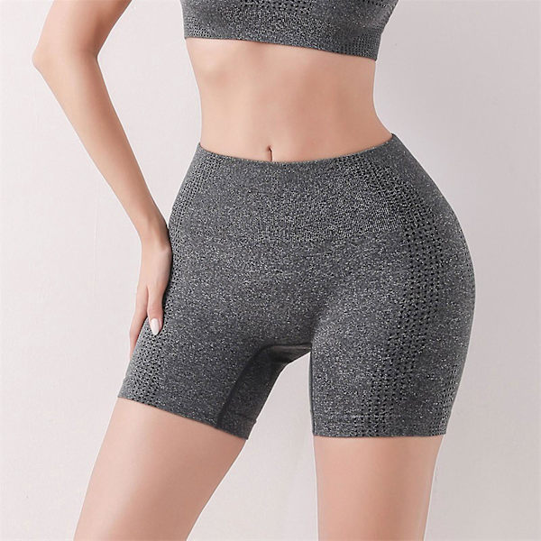 Shapermov Ion Shaping Shorts, Tummy Control Butt Lifting Shorts L-XL Mörkgrå