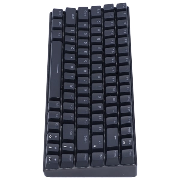 Gaming tastatur bærbar 84 taster TYPEC Keypads med baggrundsbelysningseffekter til pc-gamere bærbar computer arbejde
