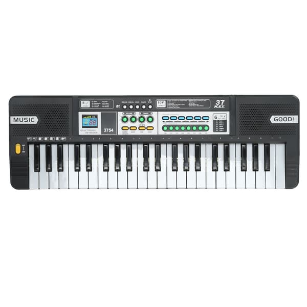Elektronisk klaver til børn, 37 tangenter, mini, bærbart keyboard til begyndere, musikinstrument til læring