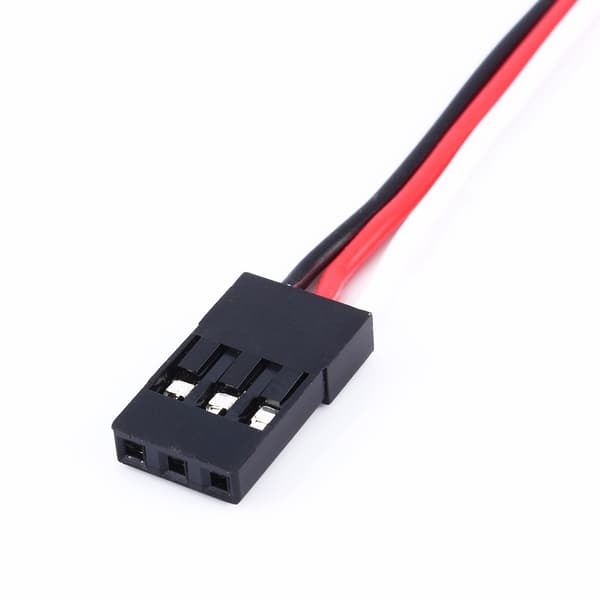 10 stk. 10 cm Quadcopter Servo Forlængerledning JR Han til Han Ledningskabel