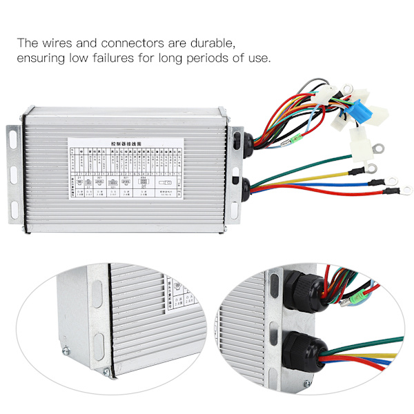 18Tube 48V1000W Elektrisk Cykel Aluminiumlegering Børsteløs Controller Stor Effekt E Cykel Tilbehør