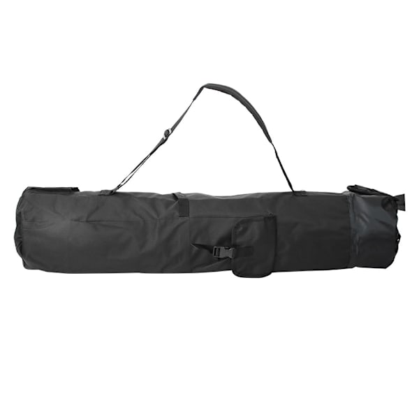 123*34 cm 600D Oxford-klud fiskestangspose Fiskepind-hjulsholder Bærerholder Opbevaringstilbehør (sort)