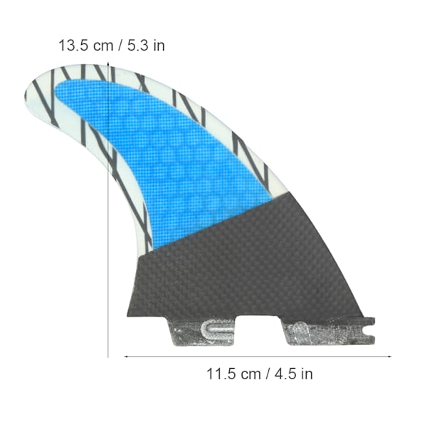 3 kpl R/M/L lasikuitusurffilaudan peräevä G7 SUP-melalaudan eväperäsin FCS-surffilaudan evä