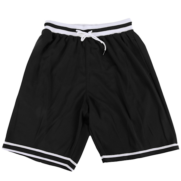 Hurtigtørrende Sports Shorts Sommer Løb Træning Træning Åndbare Shorts med StribeXXXXL
