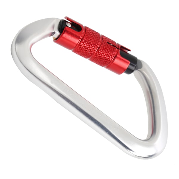 D-ring karabinhage til klatring, vandring, sikkerhedsspænde, automatisk lås, aluminiumlegering, udendørsartikler
