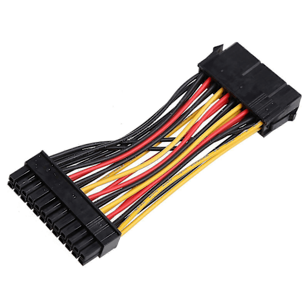 CPU Strömkabel Adapter (5,5 tum) 20-pin Hona Till 24-pin Hane Kontakt