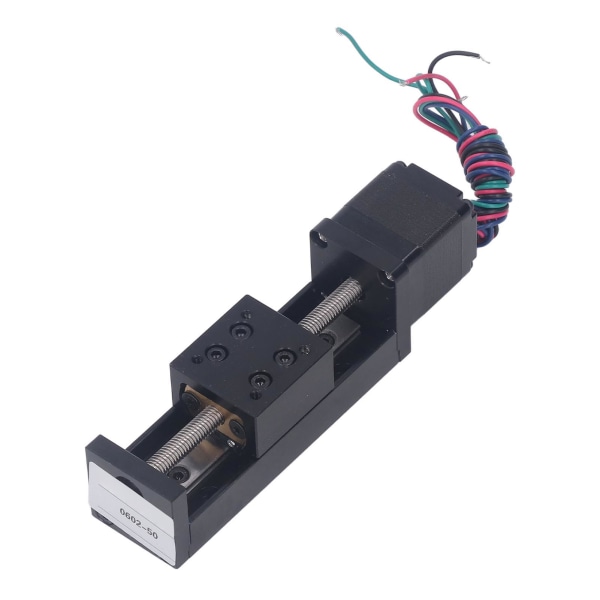 Mini Linjär Rail Guide Slide Actuator 28 Stepper Motor 50mm Slag DIY CNC Router Delar X Y Z Steg med T Skruvstång