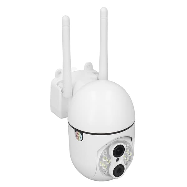 WiFi-kamera 1920x1080P bevegelsesdeteksjon nattsyn sikkerhetskamera for romkontor 100-240V EU-plugg