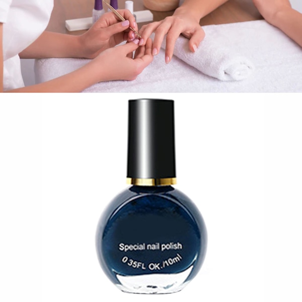 Neglelakk 10 ml mettet lys farge elegant stil rask tørking langvarig hurtig tørkende neglelakk E049-19