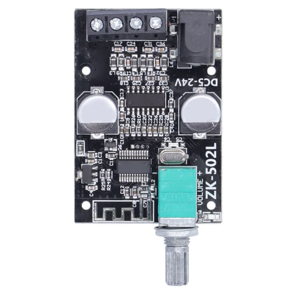ZK‑502L Bluetooth effektforsterkerkort Stereo digital lydforsterkermodul for DIY-høyttalere