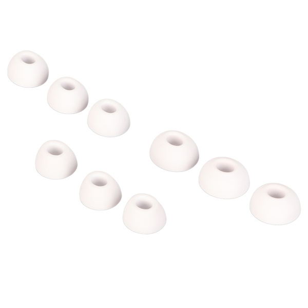 Minnesskumöronproppar i silikon, bekväma och perfekta ersättningsöronproppar för IOS Earbuds Pro, ett par i varje storlek, små, medelstora och stora