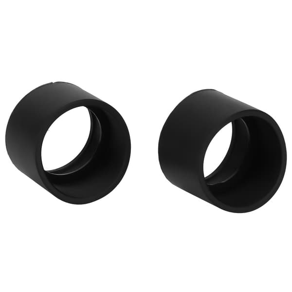 2 st 36 mm Diameter Gummi Okularskydd Tillbehörsskydd för Stereomikroskop (Sned Vinkel)