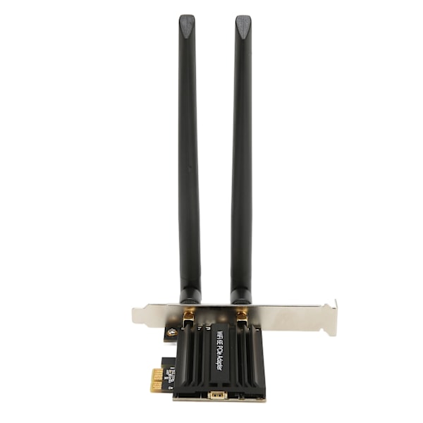 WiFi-kort 6E PCIE-kort Bluetooth 5.2 5GHZ 6GHZ 2.4GHZ Höghastighets säkert trådlöst nätverkskort för stationär dator