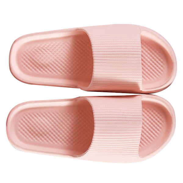 Badtofflor Antihalk Mjuk Tjock Sula Integrerad Lättvikt Hemtofflor Rosa 38 39 (24cm/9.4in)