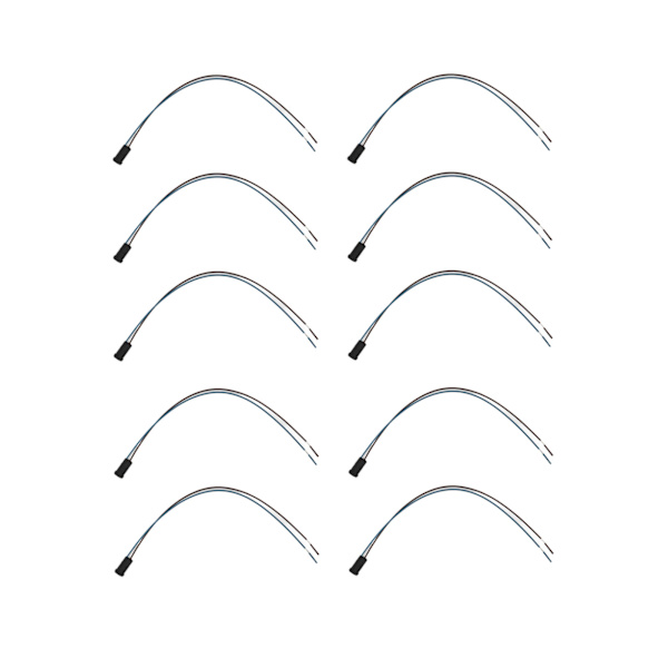 10 stk. G4 LED-pære fatning silikone halogen base lampeholder G4 fatning til MR16 MR11
