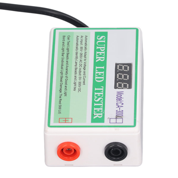 LED-bakgrundsbelysningstestare TV LED-remsa Lamppärlor Reparationstestverktyg Utan att demontera LCD-skärm 85V‑265V EU-kontakt