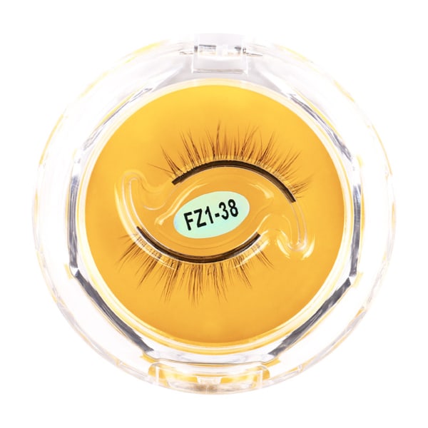Selvklæbende øjenvipper uden lim Genanvendelige lange volumen øjenvipper Extensions Naturlig look gave til kvinder