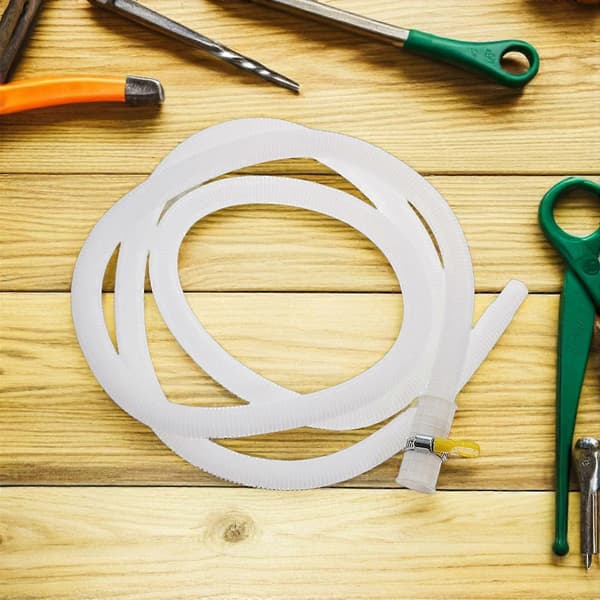Air Conditioner Drain Hose, Replacement Water Drainage Hose, Flexible Hose with Hose Clamp