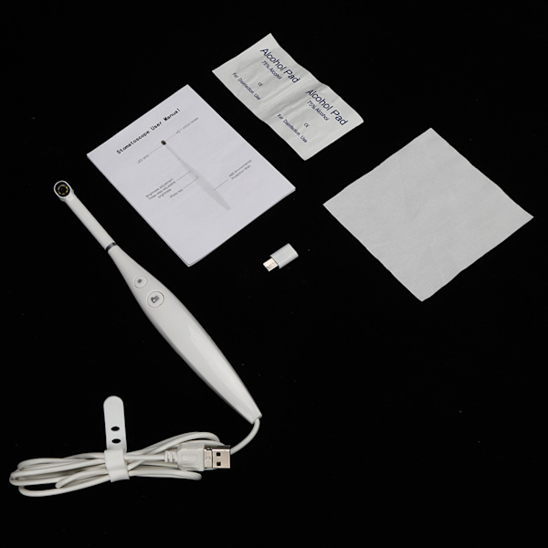USB-tandläkarendoskop med justerbara LED-lampor, intraoral kamera, HD-video för Android