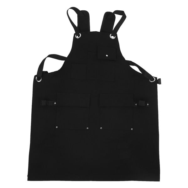 Outdoor Working Camping Canvas Puutarhaessu Multi Pocket Store Tools Musta
