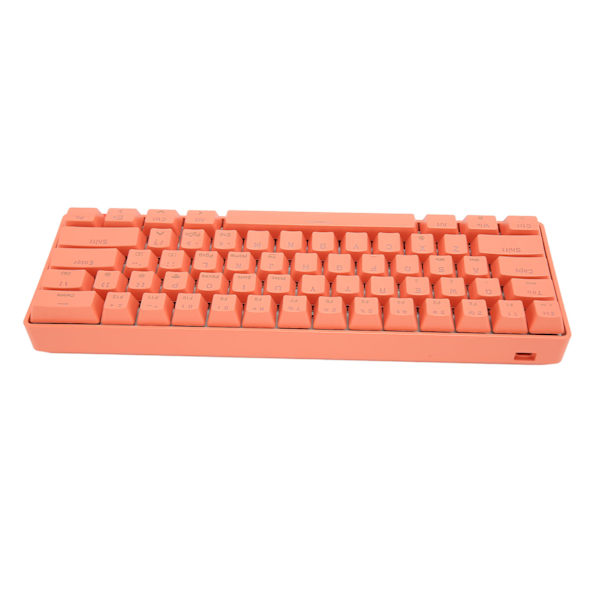 Mekanisk Gaming-tastatur Multifunksjonell 61 Taster BT 5.0 RGB Mekanisk Tastatur for Windows for OS X for Linux