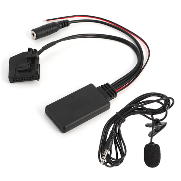 18Pin Bluetooth AUX Cable Adapter Car Microphone Fit for Benz Comand 2.0 W211 W208 W168 W203