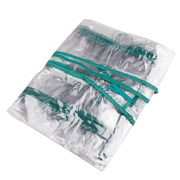 Transparent regn- och solrum Anti Freeze isoleringsfilm Trädgårdskonservatoriumsöverdrag Transparent PVC-överdrag