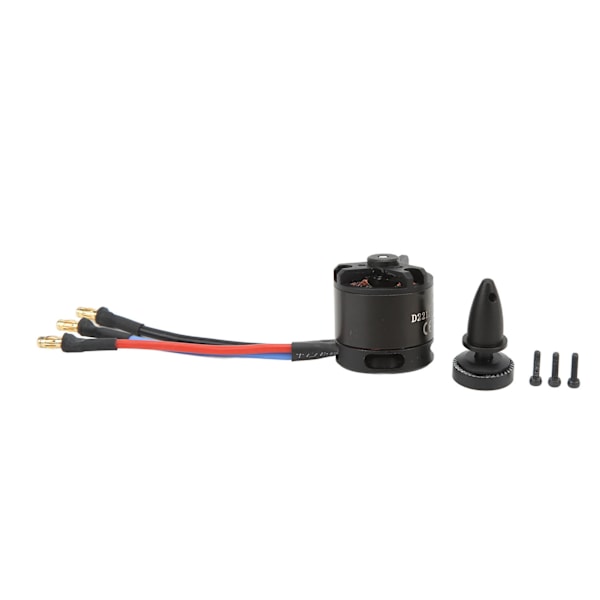 2212 RC-flygplans borstlös motor i aluminiumlegering koppar 1400KV RC-glidmotor ersättning för uppgradering