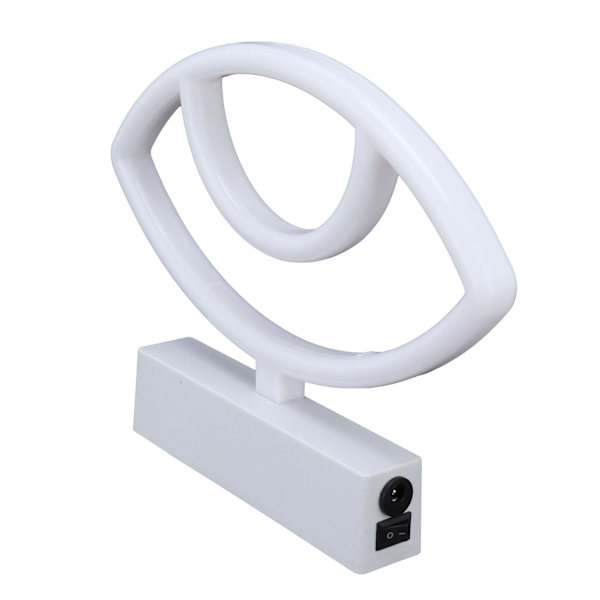 Neonskilt Nattlys med Stand Base Briller Style Neon LED-lys for soveromsbar veggdekor