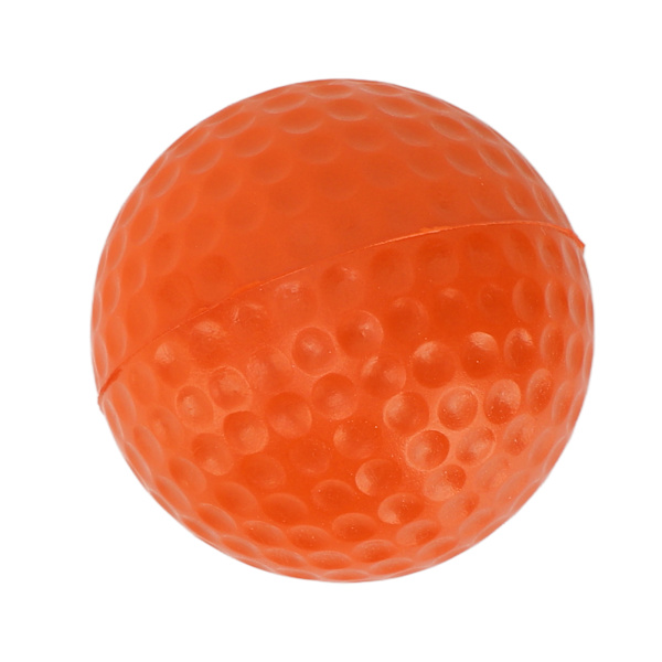 42,5 mm PU-vaahtomuoviset golfpallot, vahva joustavuus, ulkokäyttöön tarkoitetut golfharjoittelupallot urheilukuntoiluun, oranssi