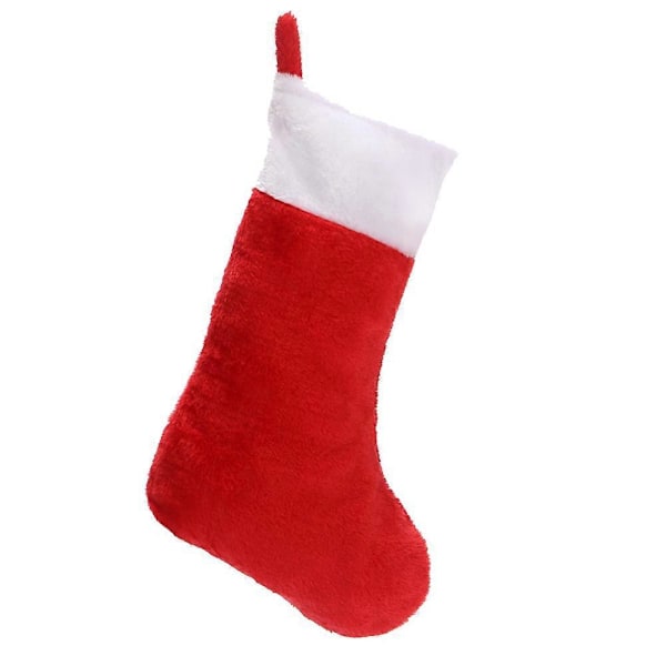 10 st Röda Julstrumpor i Filt