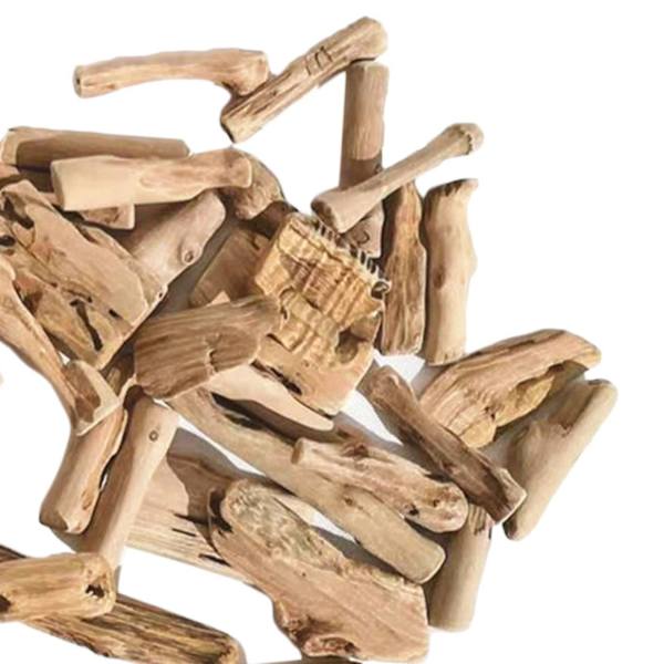 50 x Assorterede drivtømmerstykker DIY Håndværk Dekorationer Akvarium Dekor