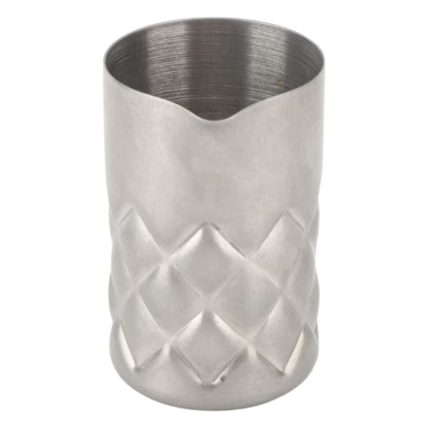 304 Rustfrit Stål Blandeglas Rustfast Korrosionsbestandighed 60 ml Cocktail Shaker med Skala til Bar Sølv Mesh