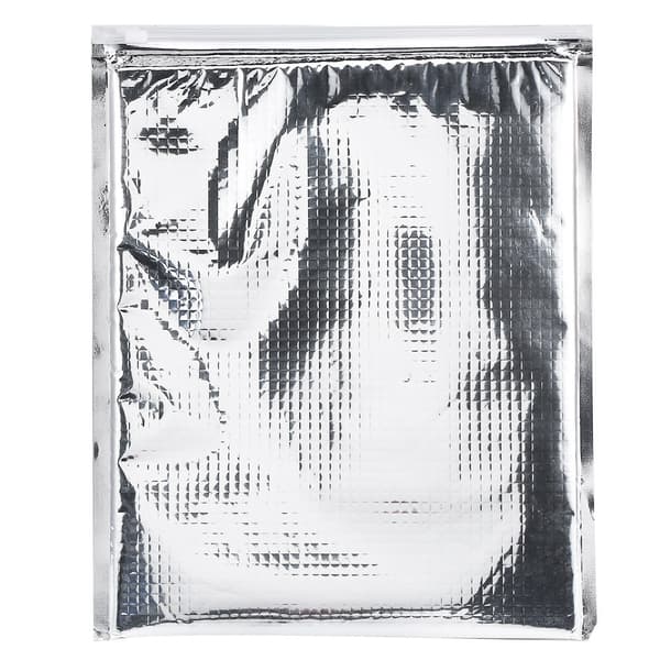 5 stk sett Aluminiumsfolie Isolert Matoppbevaringspose Termisk Kjøler Sølv (35 * 40cm)