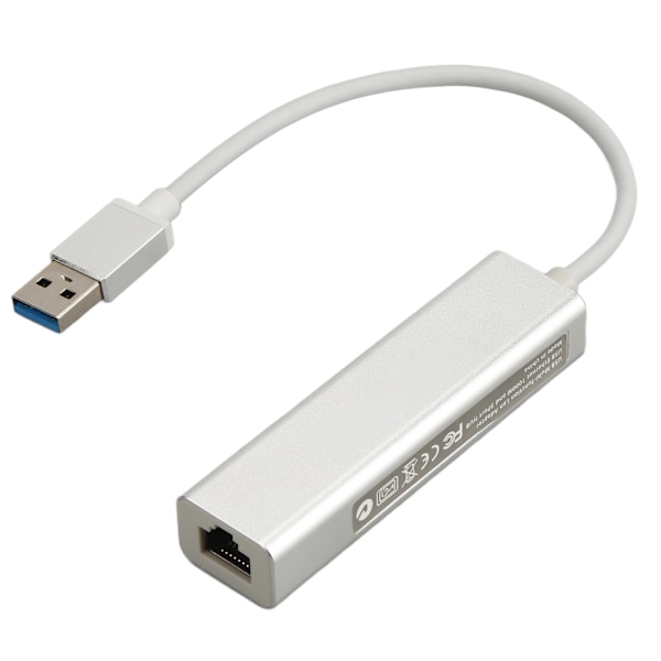 USB Ethernet-adapter RJ45 USB3.0 Ethernet-kontakt 10M 100M 1000M Aluminiumslegering Ethernet-portkonverter for kontor
