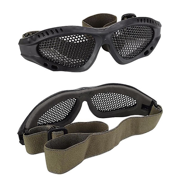 3 Pak Impact-Resistente Åndbare Sikkerhedsbriller Høj Styrke Mesh Design