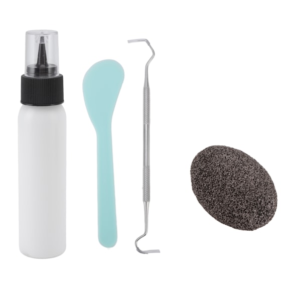 Picking Rock Kit Vit Latex Oval Stone DIY Intressant avkopplande lättnad Pick Rock Toy för vuxna Lindra spänningar