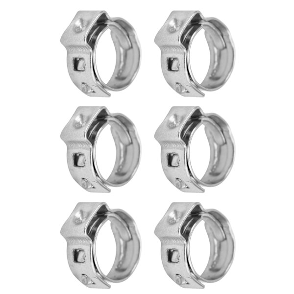 20 stk slangeklemme forbedrer korrosjonsmotstandsevne Justerbar dobbeltråds slangeklemme for industriell 12-14,5 mm