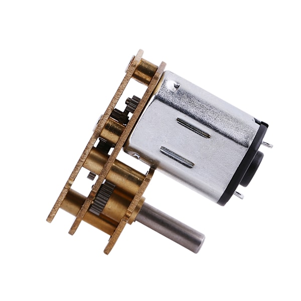 1 kpl Metalli DC 6V 100RPM Mikro Sähkövaihteinen Moottori Nopeudenvaihde Vaihteistokotelo